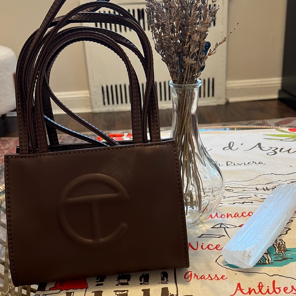 Telfar Small Shopping Bag - Chocolate